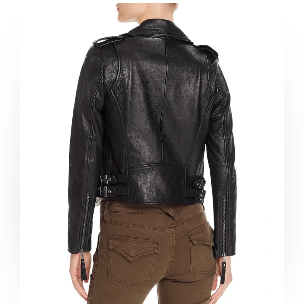 JOIE Leolani Leather Jacket - Picture 4 of 6